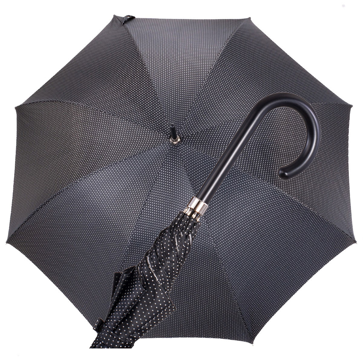 Art.  8600. 2 Umbrella Black & white dots