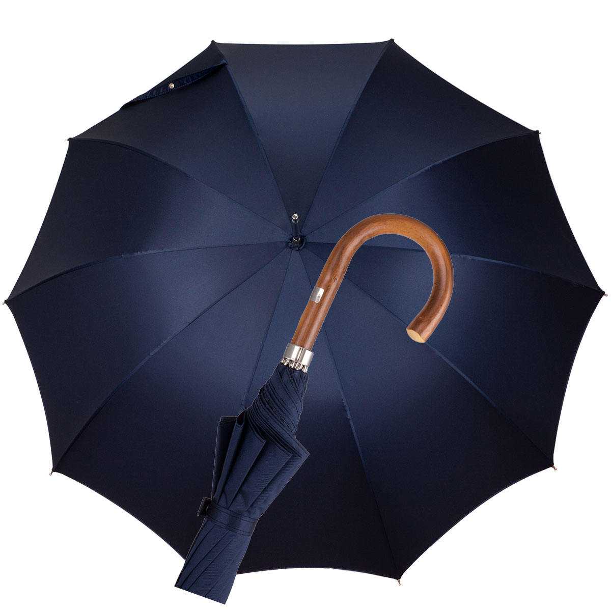 Automatic umbrella for men blue color