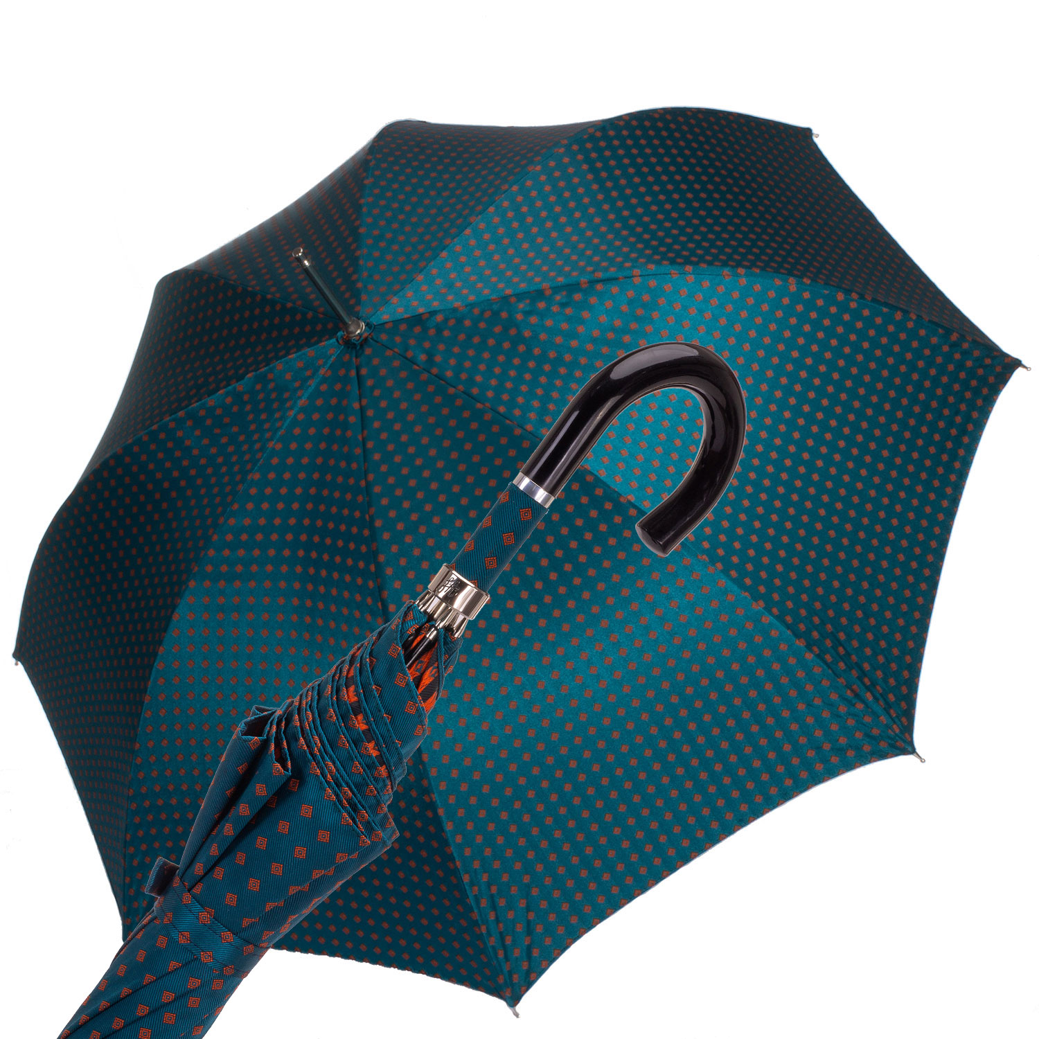 FA 981 Ombrello automatico donna fantasia verde