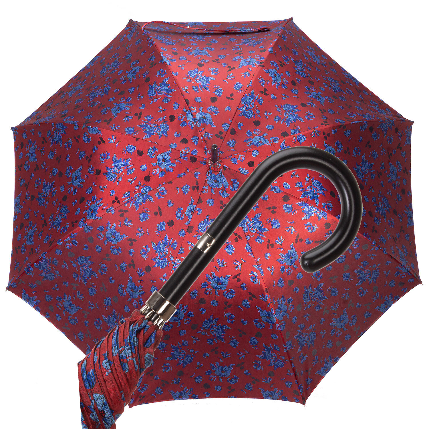 Art.  12700. 1 Ombrello Donna fiorato rosso e blu