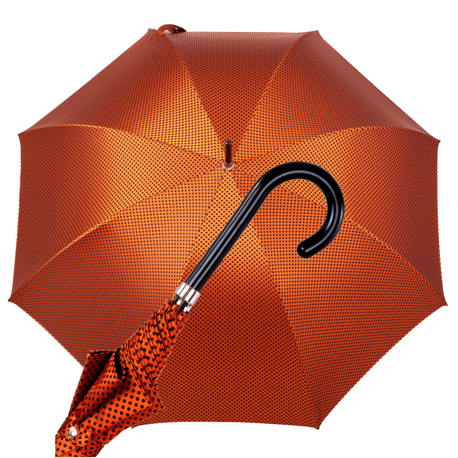 Art.  9400. 2 Ombrello Donna arancio pois