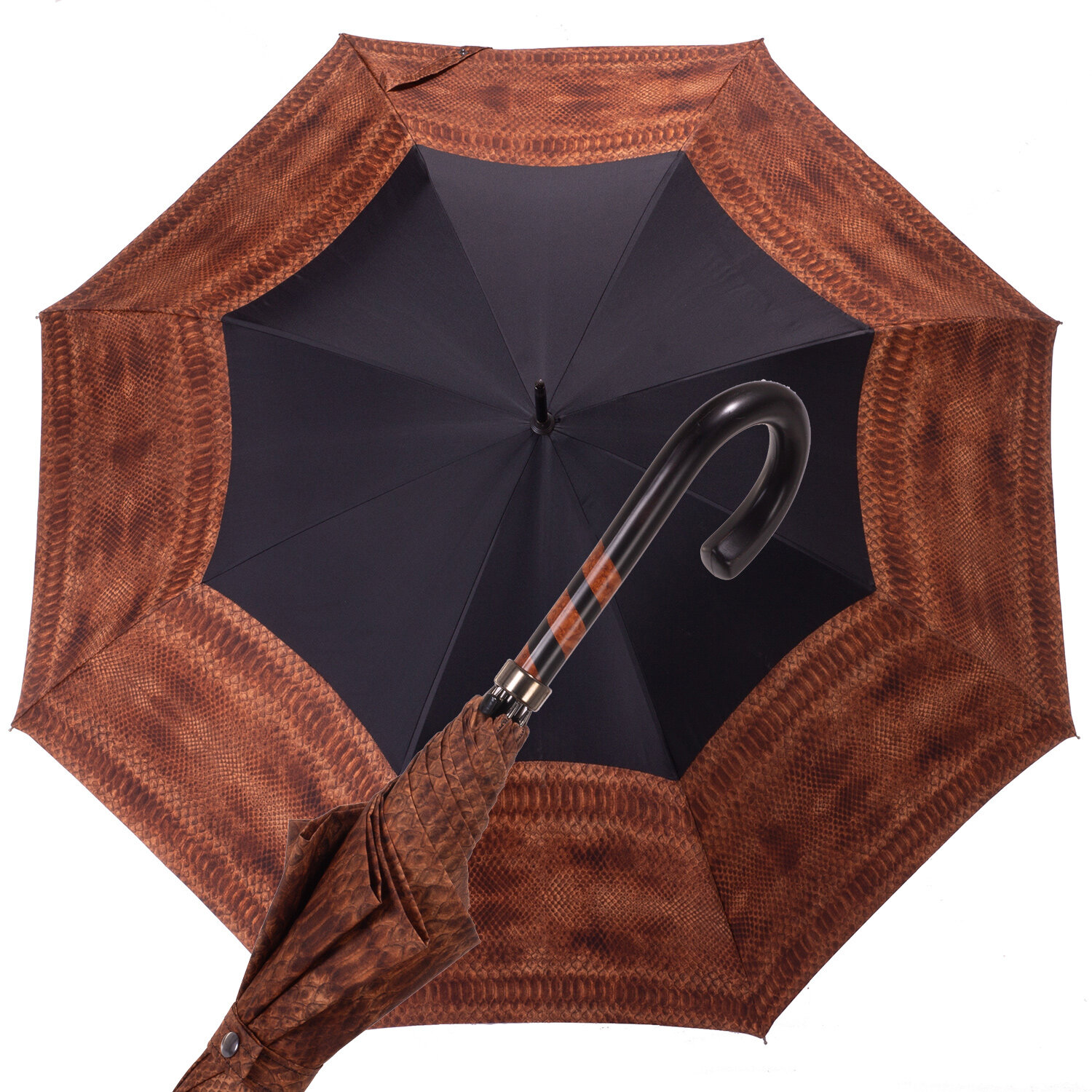 FA 7702 Ombrello bordo fantasia pitone