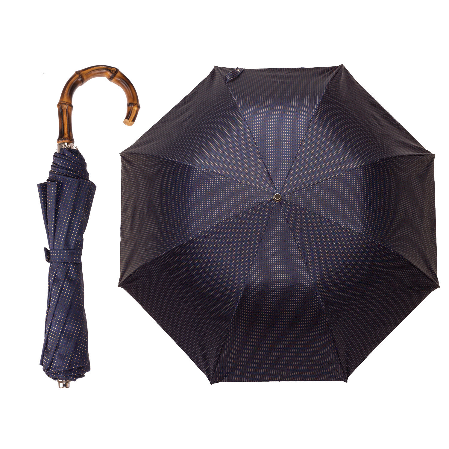 Art. TB5400. 2  Ombrello pieghevole automatico pois