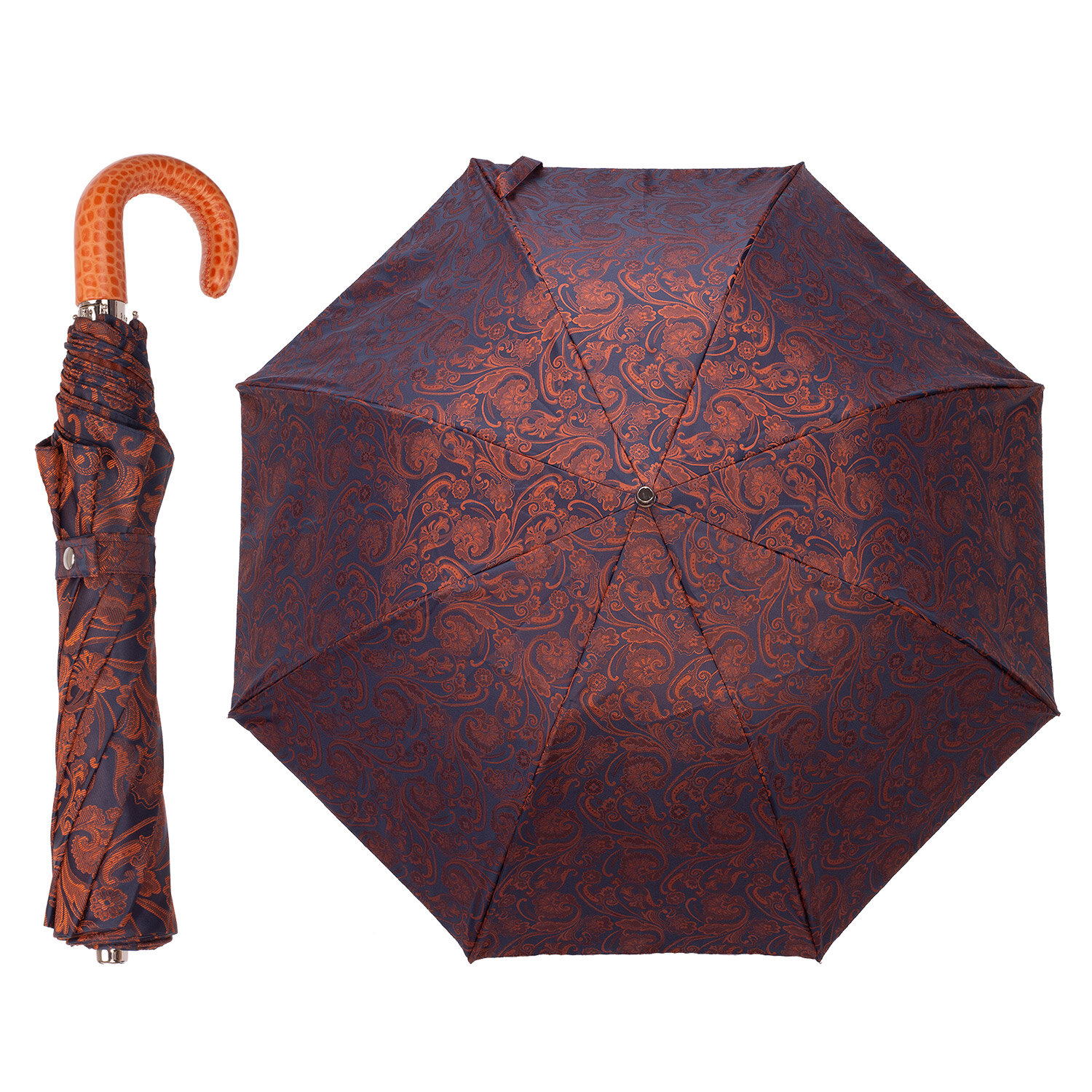 Art. TB11600. 2  Ombrello pieghevole disegno cachemire