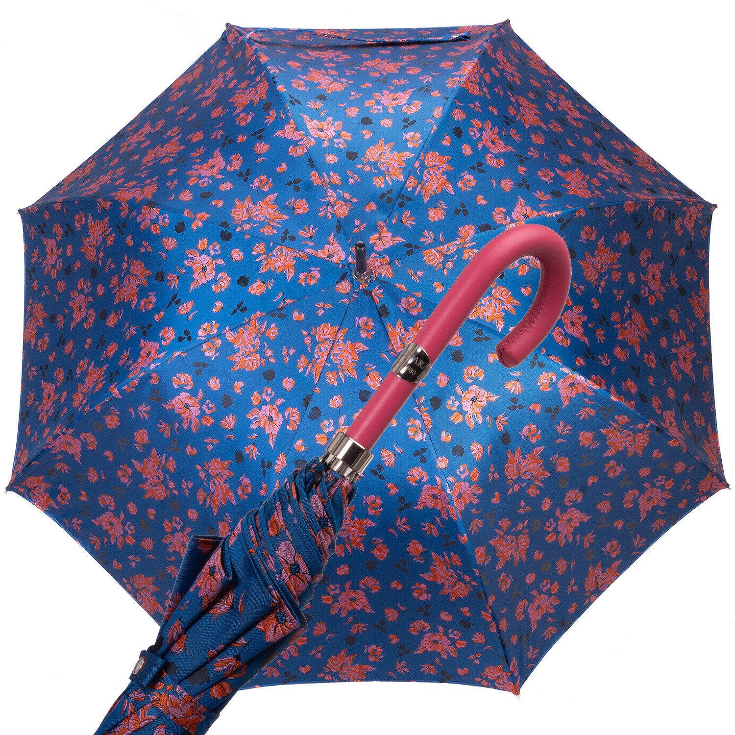 Art. a12700. 2  Ombrello Donna fiorato bluette