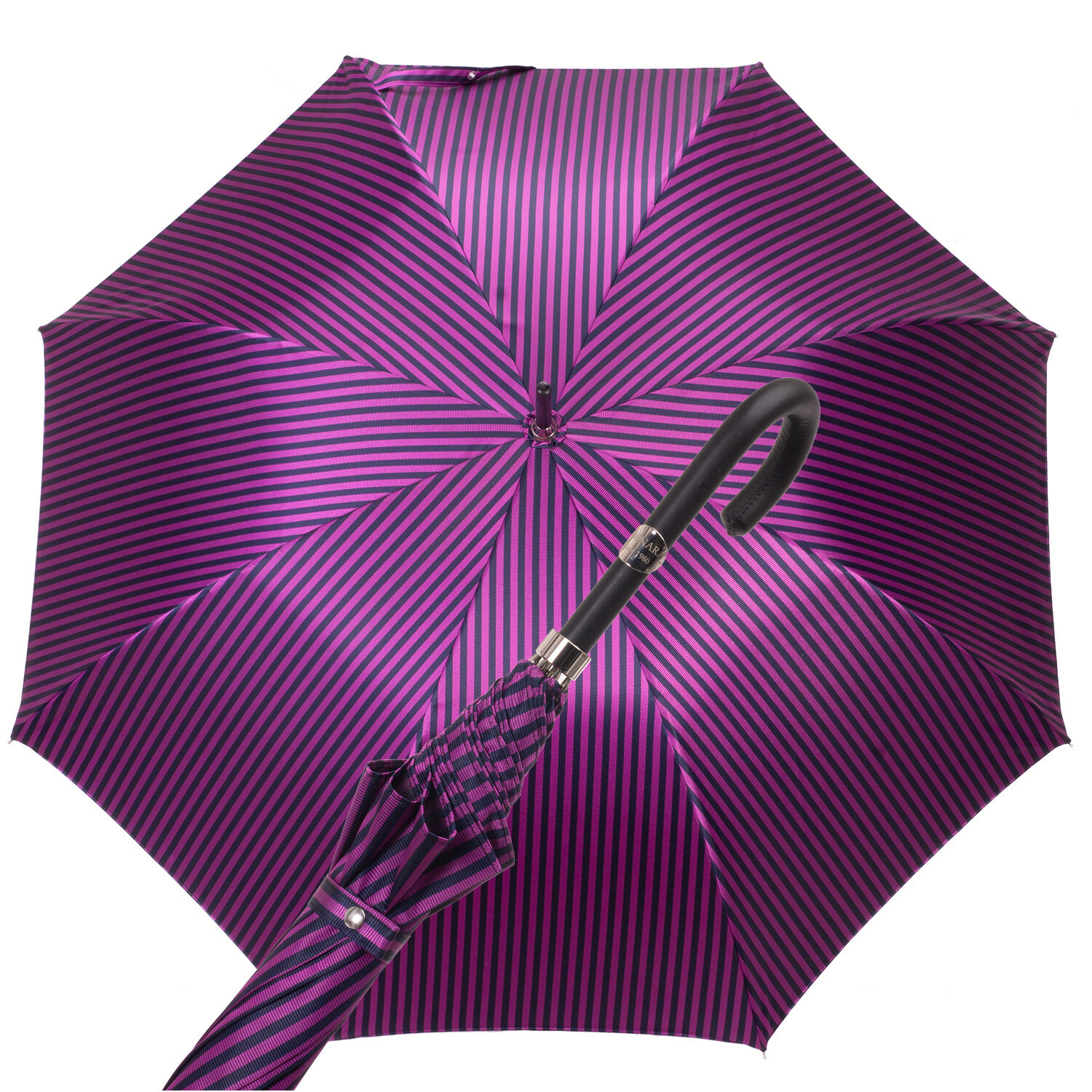 Art. a12800. 1  Ombrello Donna rigato fuxia e blu