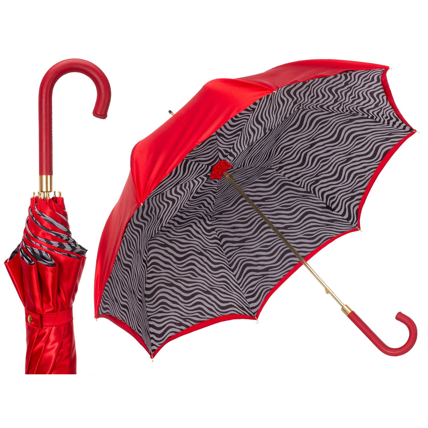 Art. 5200. 25  Ombrello fantasia e unito rosso