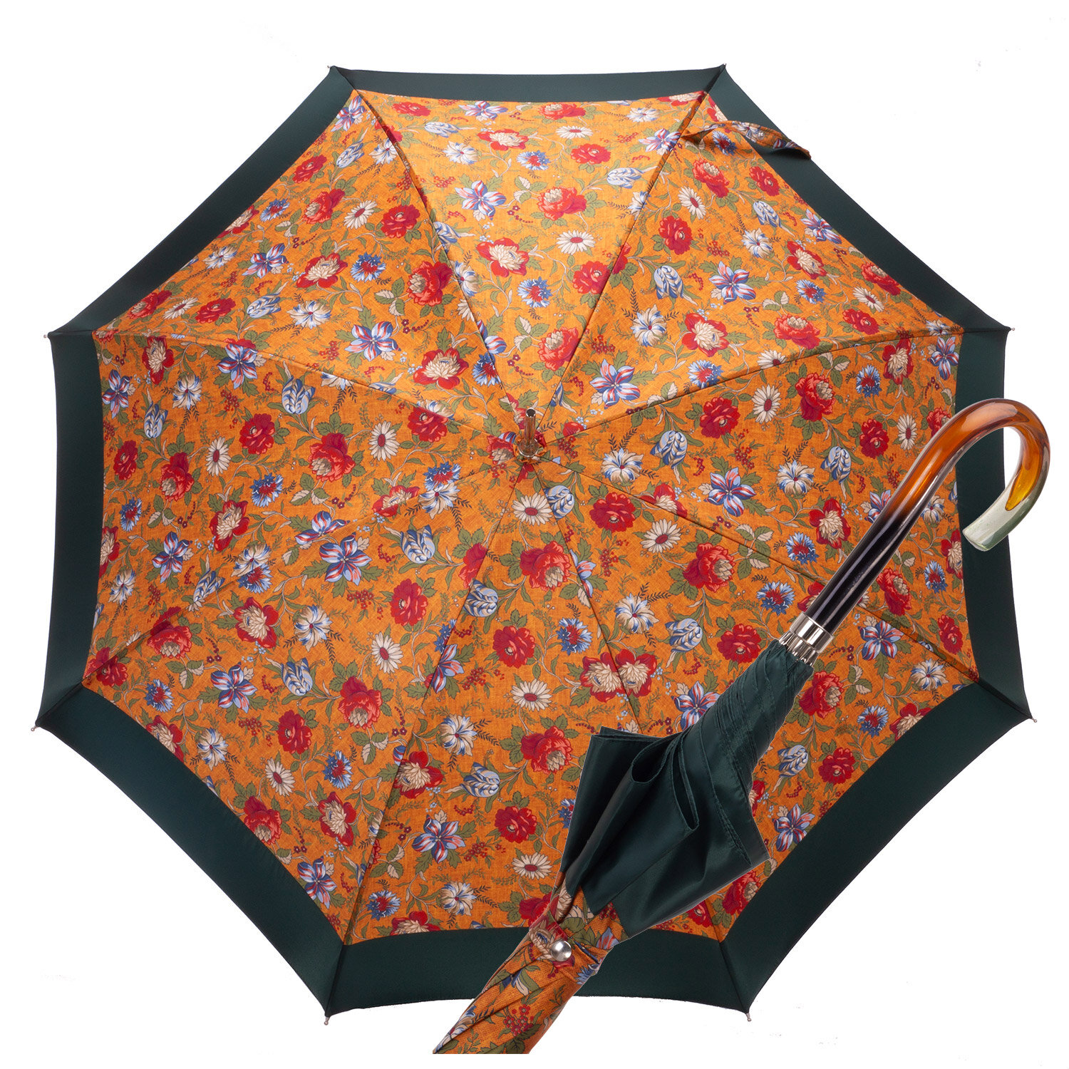 Art. 1980 v. 11 Ombrello Donna Automatico fiorato 