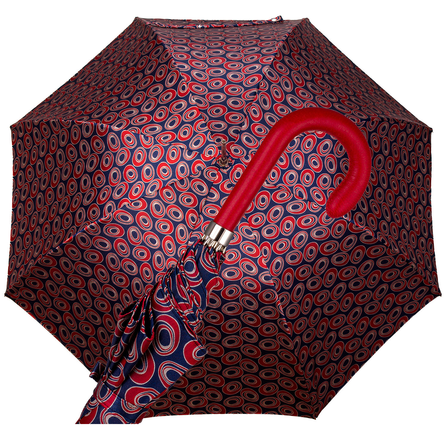 FA 9810 Ombrello automatico donna fantasia bordò