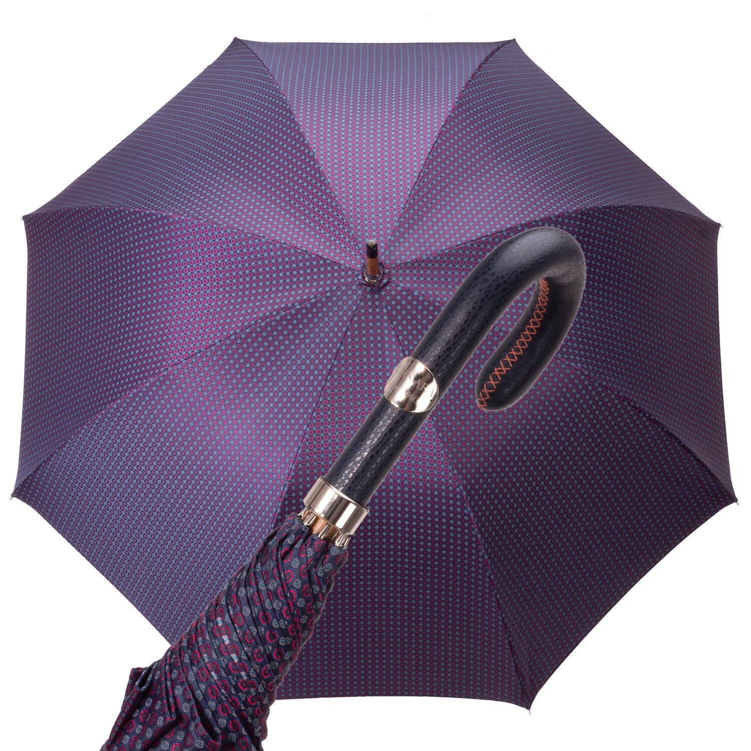 Art. 12500.  Ombrello disegno fantasia cravatta blu