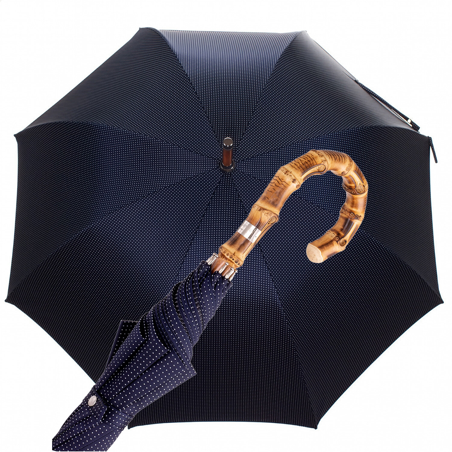 Art. 5400 .6  Piantino bambù puntino bianco blu