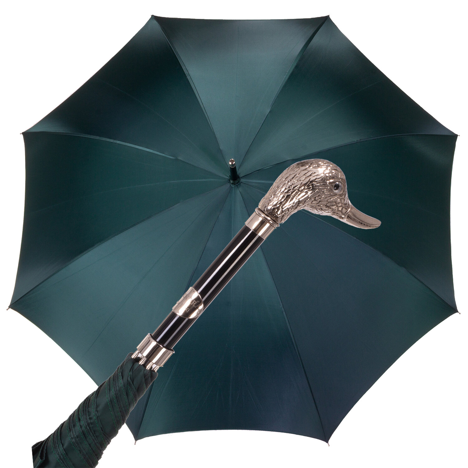 Slim Ombrello Fornara Unito impugnatura papera nichel art. 1700v 8